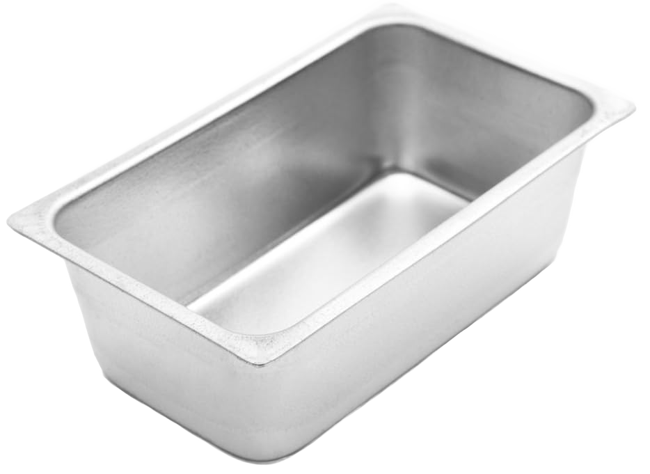 Mini Tin-Plated Steel Bread Pan – 4"