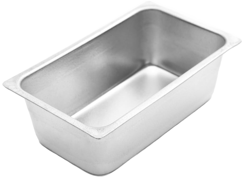 Mini Tin-Plated Steel Bread Pan – 4"