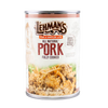 Can of handcrafted Lehman’s all-natural fully cooked pork, ready to heat and serve, featured in Farm, Garden & Tool, Kitchen & Food, Emergency Supplies, Food, Meats, Best Sellers, and Promo Eligible collections.
