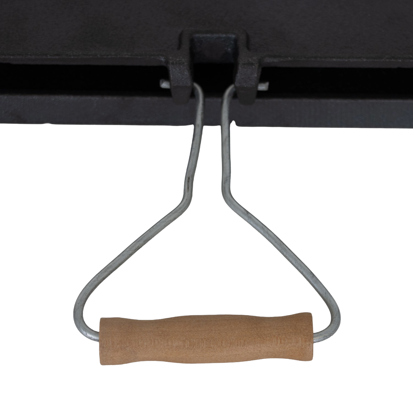Lehman's Kitchen Compact Cast Iron Flip Griddle & Sandwich Press