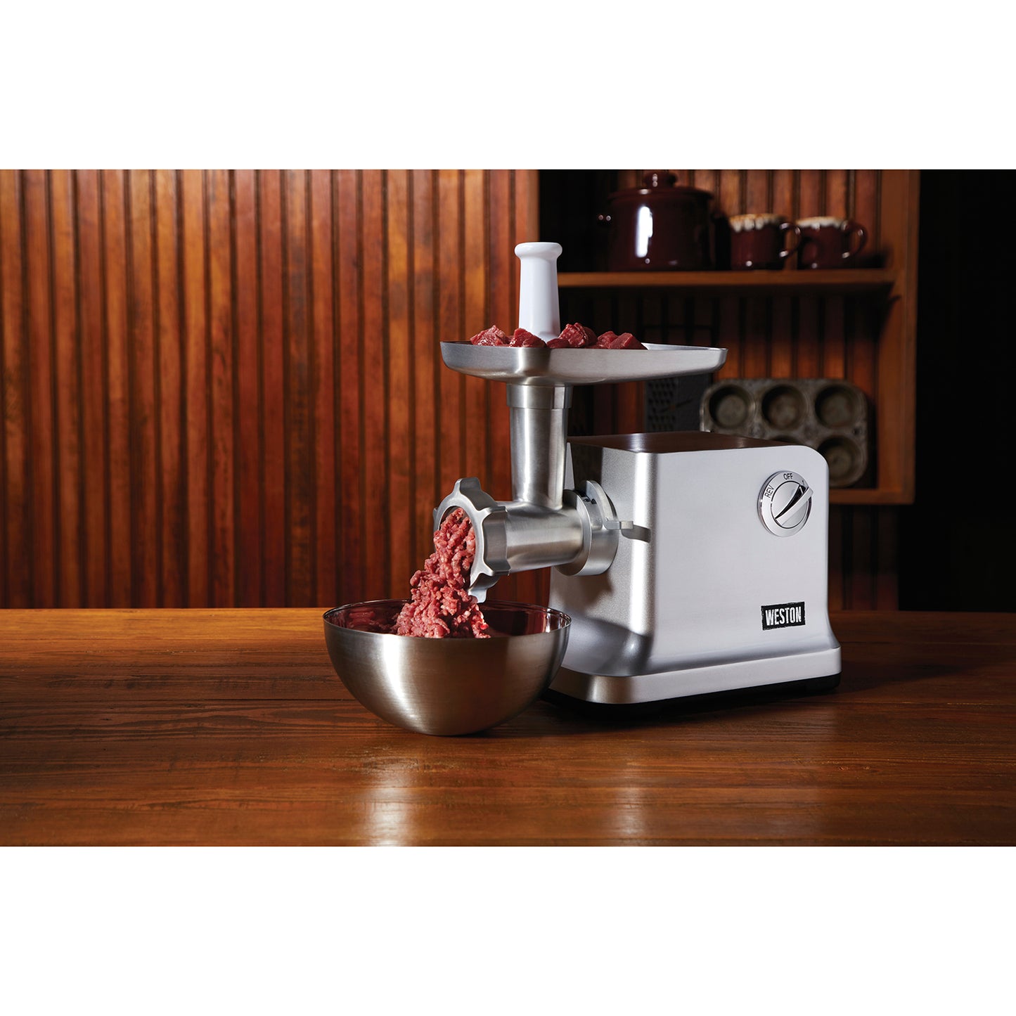 Weston #12 Electric Meat Grinder & Sausage Stuffer