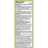 Label showing drug facts for topical analgesic and cough suppressant with herbal formula, detailing active ingredient, uses, warnings, directions, and inactive components, featured in Health & Wellness and Health Remedies collections.