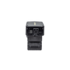 Compact black power inverter with one 110V outlet and dual USB ports, designed for portable use with tool batteries, part of Farm, Garden & Tool, Emergency Supplies, and Best Sellers collections.