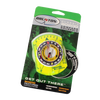 Bright yellow Brunton Classic 9020G compass in its packaging, designed for outdoor navigation and adventure, part of Camping and Hand Tools and Hardware collections.