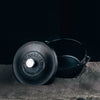 Heavy-duty cast iron Dutch oven with a matte black finish and sturdy handles, handcrafted and made in the USA for Kitchen & Food, Cookware, Cast Iron collections.