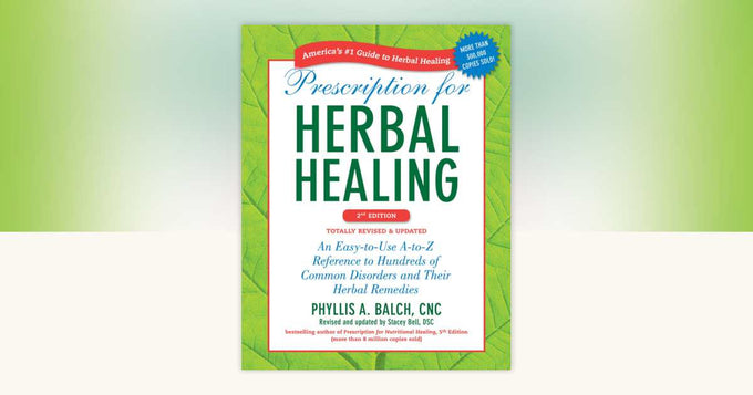 Cover of a comprehensive herbal healing book with a green leaf border and bold green title text, part of Health and Wellness Books, Books, and Best Sellers collections.