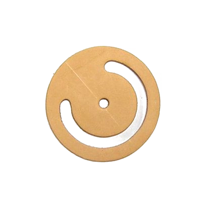 Circular replacement leather check valve component for water pumps, suitable for use in Appliances, Water Pumps, Pump Parts and Tools, Best Sellers, and Promo Eligible collections.