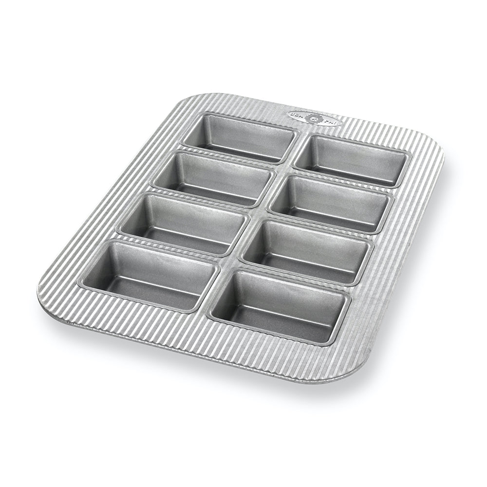 8-Loaf Non-Stick Mini Bread Loaf Pan