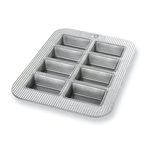 8-Loaf Non-Stick Mini Bread Loaf Pan