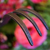 Close-up of a handcrafted, all-steel three-prong cultivator tool designed for precise gardening, featured in Farm, Garden & Tool, Digging and Cultivating, and Garden Accessories collections.