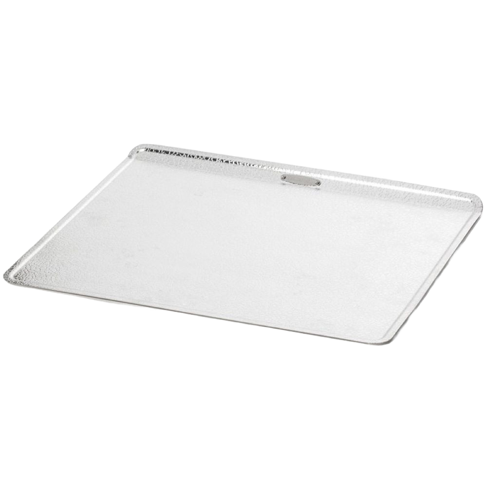 Heavy-gauge recycled aluminum baking sheet with a unique pebble-textured surface for even browning and easy cookie release, suitable for Kitchen & Food, Cookware, Baking Supplies, and Best Sellers collections.