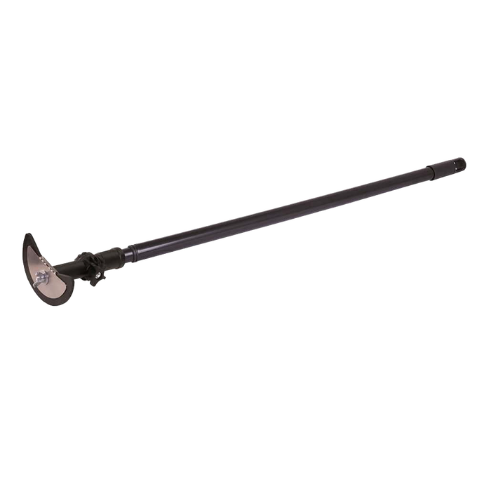 Long telescoping gutter cleaning tool with stainless steel blade and rubber edge, designed for farm, garden, and lawncare tasks, featured in best sellers and promo eligible collections.