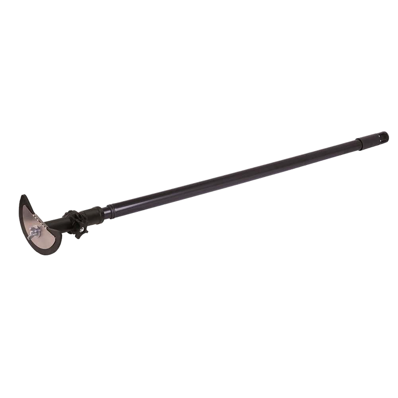 Long telescoping gutter cleaning tool with stainless steel blade and rubber edge, designed for farm, garden, and lawncare tasks, featured in best sellers and promo eligible collections.