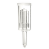 Clear 3-piece fermenting airlock with stopper, designed for larger fermentation batches, featured in Kitchen & Food, Food Preservation, Fermenting and Pickling, and Best Sellers collections.
