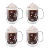 ZWILLING Sorrento 4-Piece Snowflake Coffee Mug Set