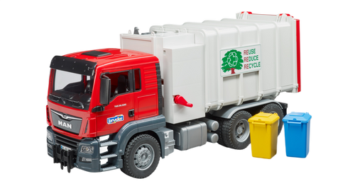 Bruder Toys Man Tgs Side Loading Garbage Truck