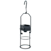 Compact black hanging light frame with a push switch and battery adapter hook, designed for versatile LED illumination, featured in Lamps & Lighting and Battery, Solar, LED collections.