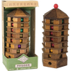 Handcrafted wooden pagoda brainteaser puzzle featuring colorful balls in a multi-layer tower, designed as a challenging game in Toys, Games and Puzzles, and Best Sellers collections.