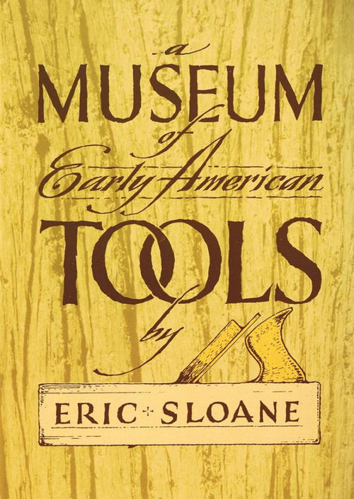 Vintage-style book cover featuring handwritten script and illustrations of hand tools on a wood grain background, ideal for Toys, Books & Games and Home and Garden How-To Books collections