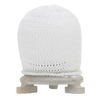 White hard inverted gas mantle with non-thorium ring and wooden base, crafted for outdoor gas lights, featured in Lamps & Lighting, Gas Lights, Best Sellers, and Promo Eligible collections.