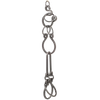 Handcrafted metal brain teaser puzzle featuring interconnected loops and rings designed to challenge, made in USA, part of Toys, Books & Games, USA Made, Games and Puzzles, Puzzles, Best Sellers, and Promo Eligible collections.