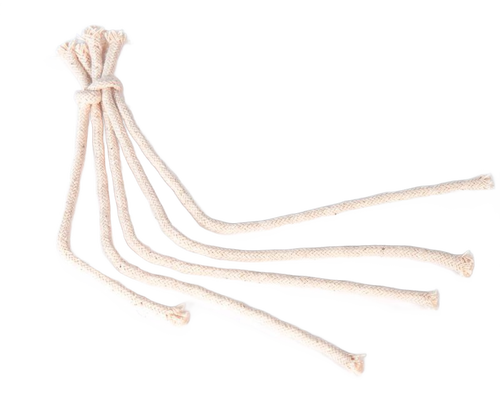 Bundle of 1/8 inch solid round cotton wicks designed for miniature oil lamps, ideal for Lamps & Lighting, Parts and Accessories, Wicks and Mantles, and Best Sellers collections.