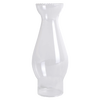 Clear, handblown glass lamp chimney with crimped top and 2-inch base, designed for lamps and lighting, parts and accessories, chimneys and globes, and best sellers collections.