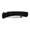 Slim folding knife featuring a black lightweight handle, reversible deep carry pocket clip, and dual thumbstuds for easy one-handed opening, made in USA, ideal for Farm, Garden & Tool and Hand Tools collections.