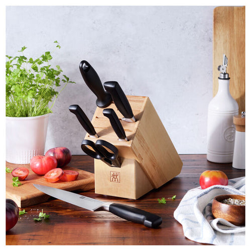 ZWILLING Four Star Eco 7-Piece Knife Block Set