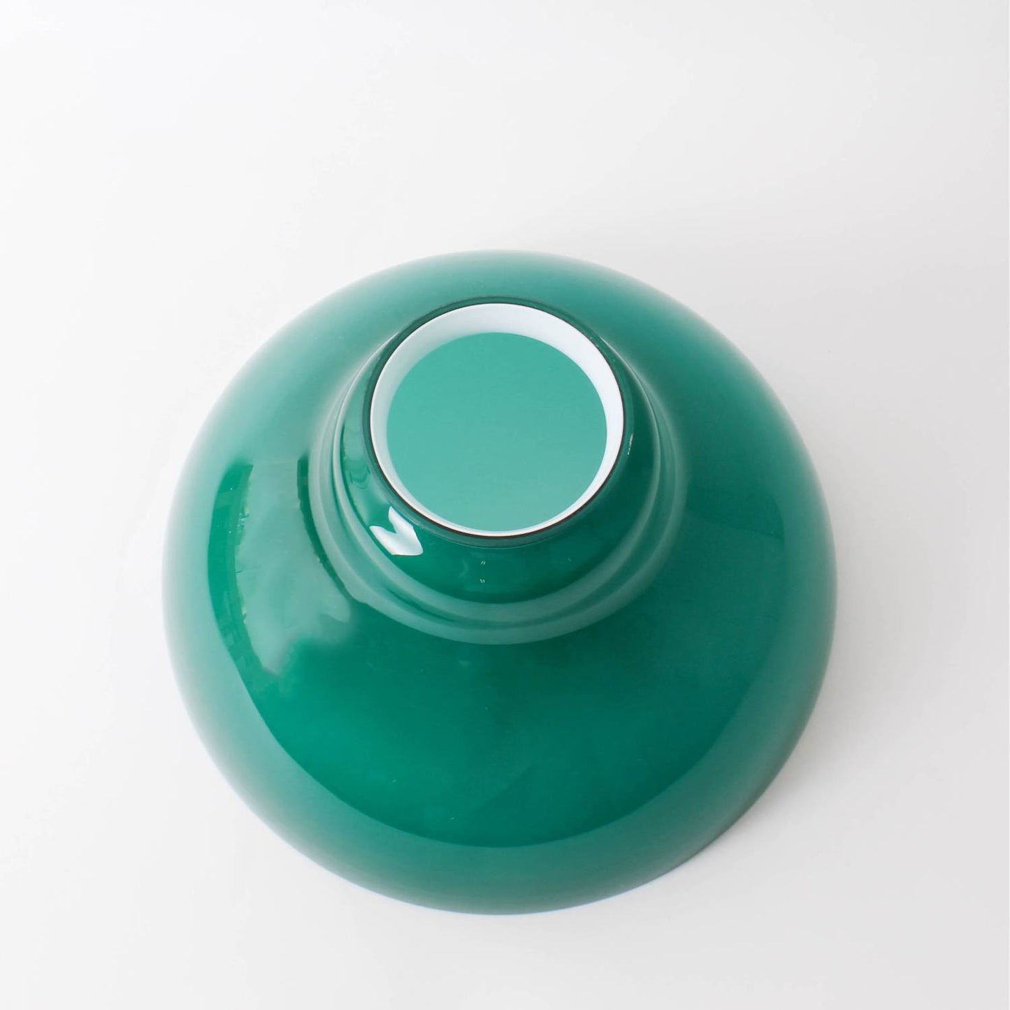 Handcrafted emerald green glass lamp shade designed for Aladdin hanging lamps, featured in Lamps & Lighting, Parts and Accessories, and Lamp Shades collections.