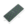Gray reusable silicone mat with green leaf pattern and logo, designed for easy cleanup during freeze drying, featured in Kitchen & Food, Food Preservation, Drying, Best Sellers, and Promo Eligible collections.