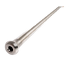 Long stainless steel fire blow pipe with an extended nozzle for directing airflow safely into fires, suitable for Farm, Garden & Tool, Stoves, Camping, and Hearth Accessories collections.