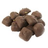 Close-up of handmade sugar-free chocolate caramels with a rich vanilla flavor, crafted in the USA, featured in Kitchen & Food, Snacks and Sweets, and Candy collections.